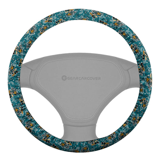 Jacksonville Jaguars Steering Wheel Cover Cartoon Theme Collection - Gearcarcover - 2