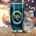 Jacksonville Jaguars Tumbler Cup Custom Car Accessories - Gearcarcover - 2