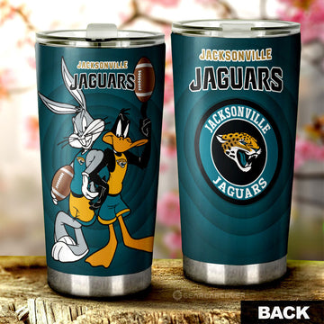 Jacksonville Jaguars Tumbler Cup Custom Car Accessories - Gearcarcover - 1