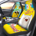 Jake And Finn Adventure Time Car Seat Covers Custom Cartoon Car Accessories - Gearcarcover - 2