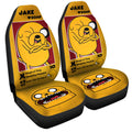 Jake Car Seat Covers Custom Adventure Time Car Accessories - Gearcarcover - 3