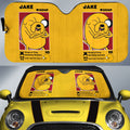 Jake Car Sunshade Custom Adventure Time Car Accessories - Gearcarcover - 1