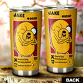 Jake Tumbler Cup Custom Adventure Time Car Accessories - Gearcarcover - 2