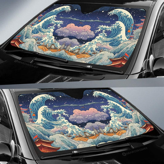 Japanese Style Car Sunshade Custom Car Accessories - Gearcarcover - 2