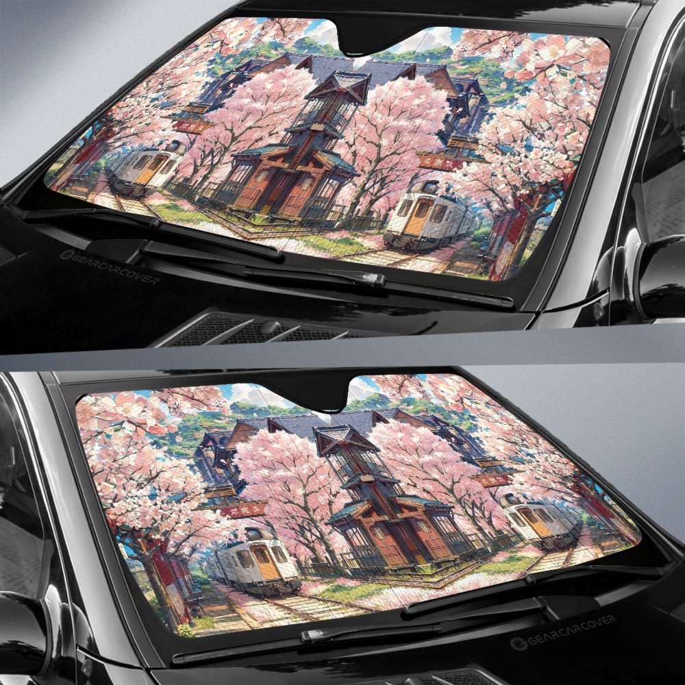 Japanese Style Car Sunshade Custom Car Accessories - Gearcarcover - 2