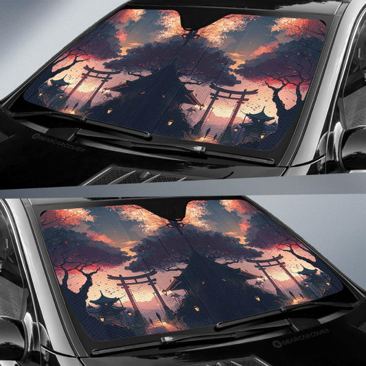 Japanese Style Car Sunshade Custom Car Accessories - Gearcarcover - 2