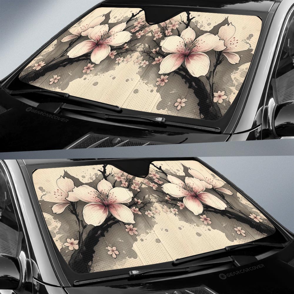 Japanese Style Car Sunshade Custom Car Accessories - Gearcarcover - 2