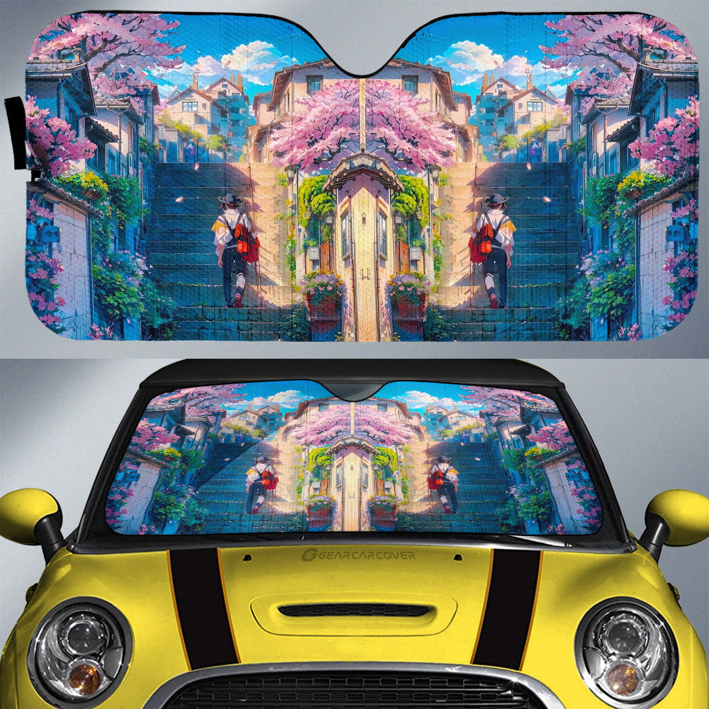 Japanese Style Car Sunshade Custom Car Accessories - Gearcarcover - 1