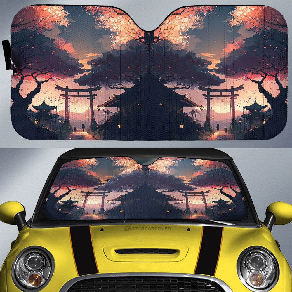 Japanese Style Car Sunshade Custom Car Accessories - Gearcarcover - 1