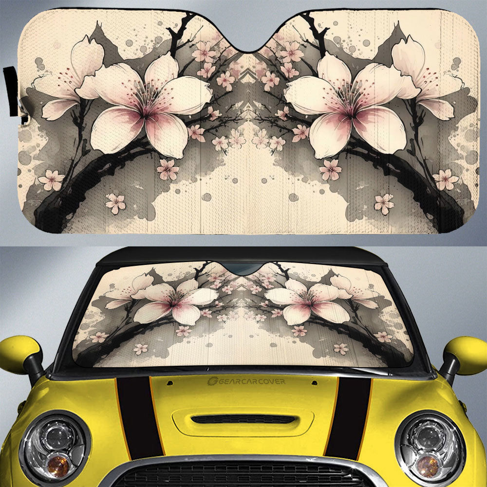 Japanese Style Car Sunshade Custom Car Accessories - Gearcarcover - 1