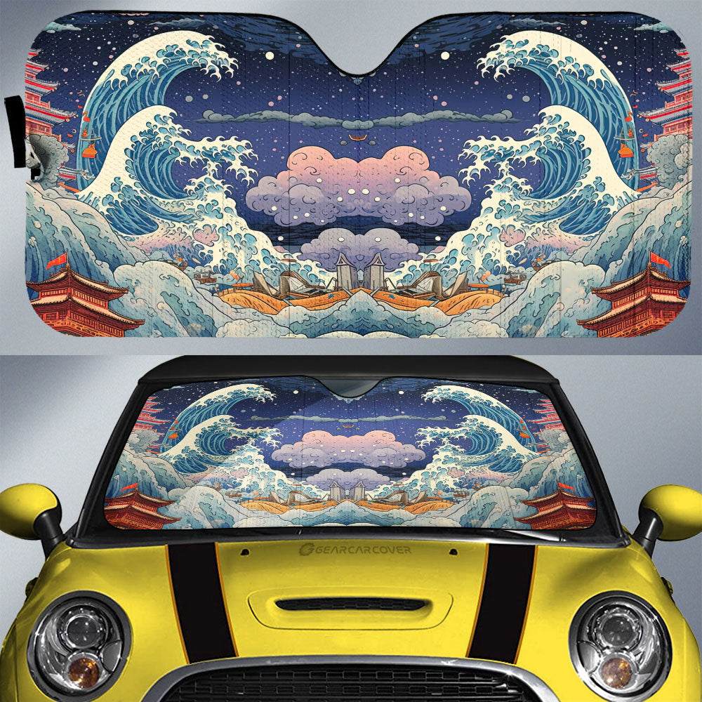Japanese Style Car Sunshade Custom Car Accessories - Gearcarcover - 1