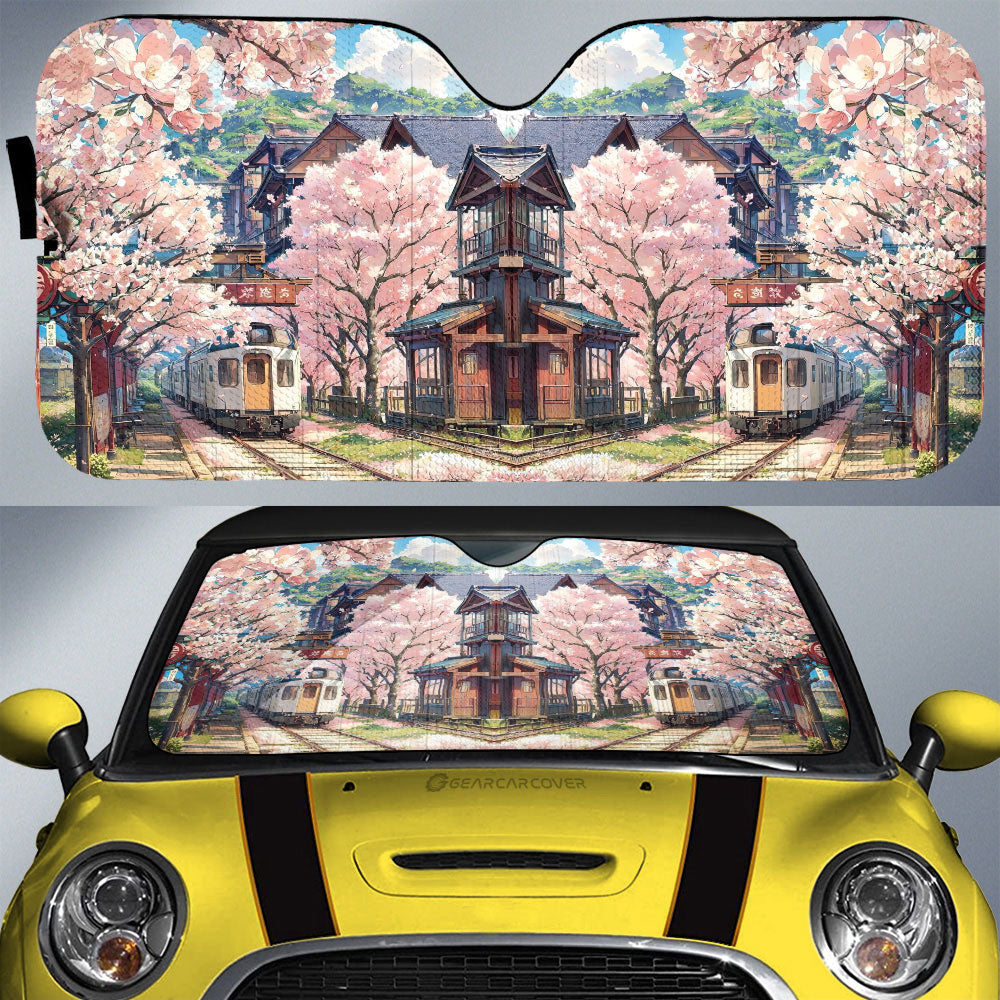 Japanese Style Car Sunshade Custom Car Accessories - Gearcarcover - 1