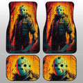 Jason Voorhees Car Floor Mats Custom Horror Car Accessories - Gearcarcover - 1