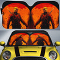 Jason Voorhees Car Sunshade Custom Horror Car Accessories - Gearcarcover - 1