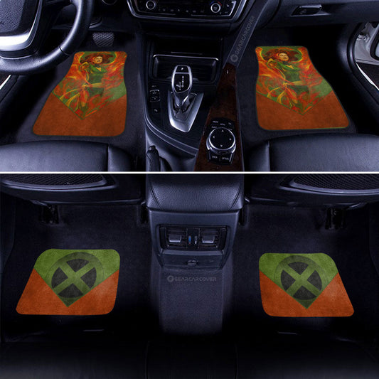 Jean Grey Car Floor Mats Custom Car Accessories - Gearcarcover - 2