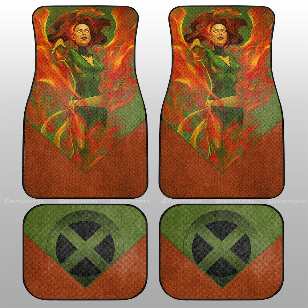 Jean Grey Car Floor Mats Custom Car Accessories - Gearcarcover - 1