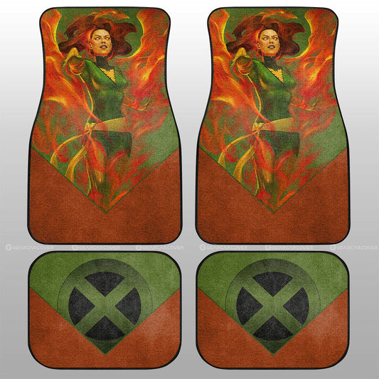 Jean Grey Car Floor Mats Custom Car Accessories - Gearcarcover - 1