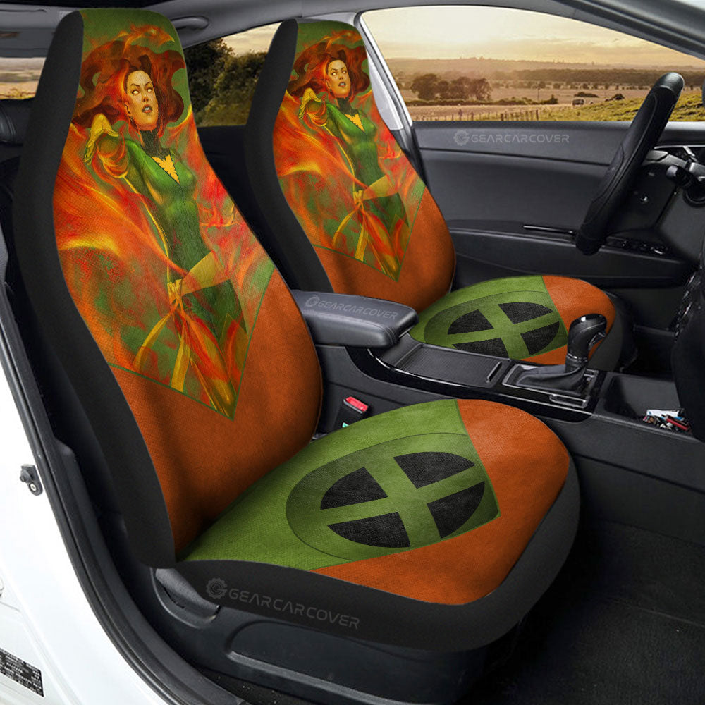 Jean Grey Car Seat Covers Custom Car Accessories - Gearcarcover - 2