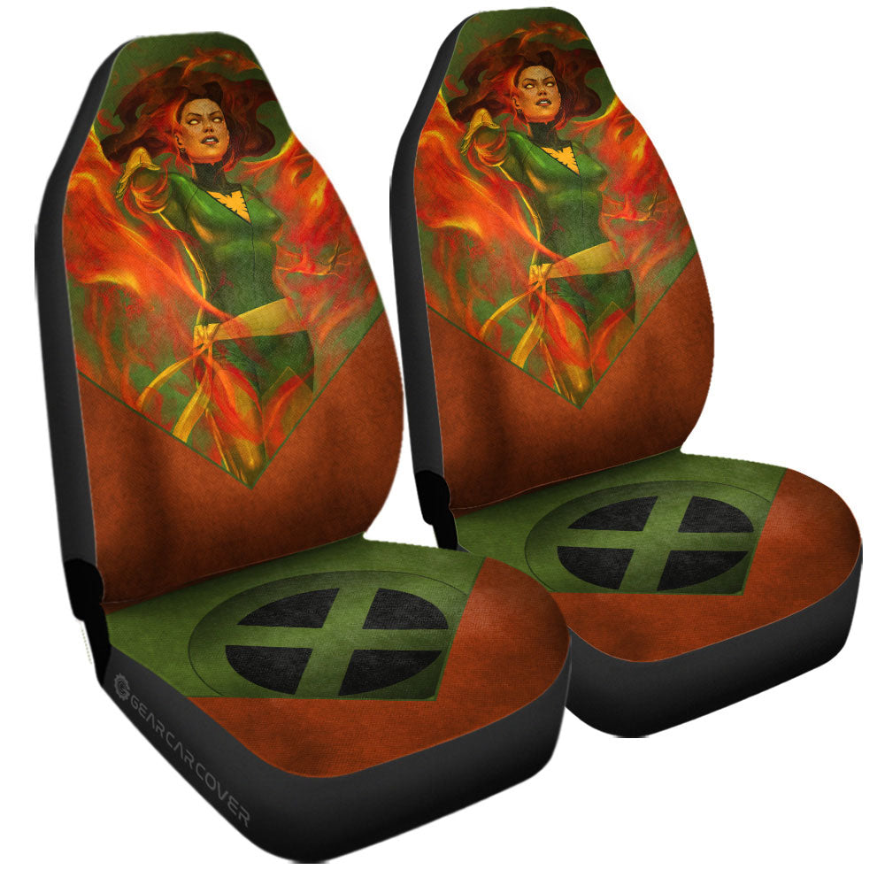Jean Grey Car Seat Covers Custom Car Accessories - Gearcarcover - 3