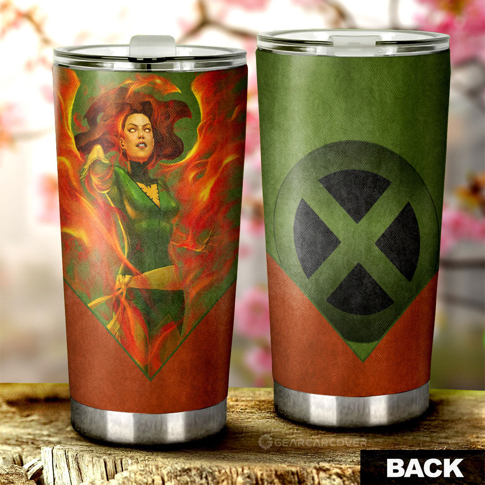 Jean Grey Tumbler Cup Custom Car Accessories - Gearcarcover - 1