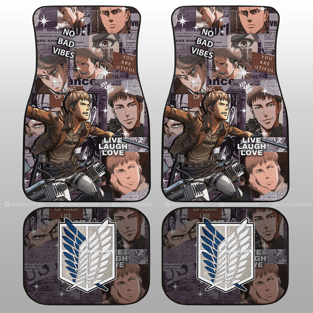 Jean Kirstein Car Floor Mats Custom Car Interior Accessories - Gearcarcover - 1