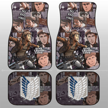 Jean Kirstein Car Floor Mats Custom Car Interior Accessories - Gearcarcover - 1