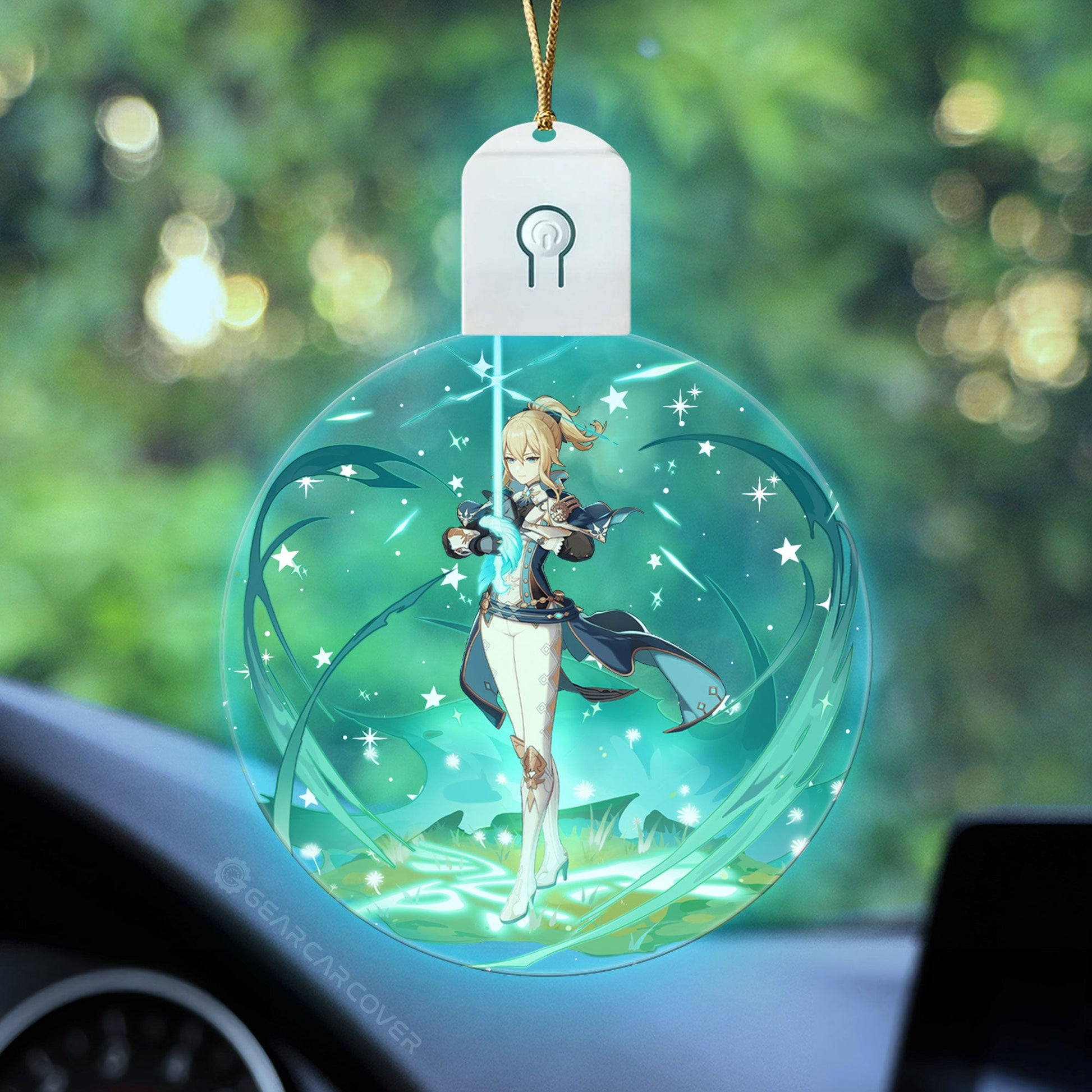 Jean Led Ornament Custom Car Decorations - Gearcarcover - 2