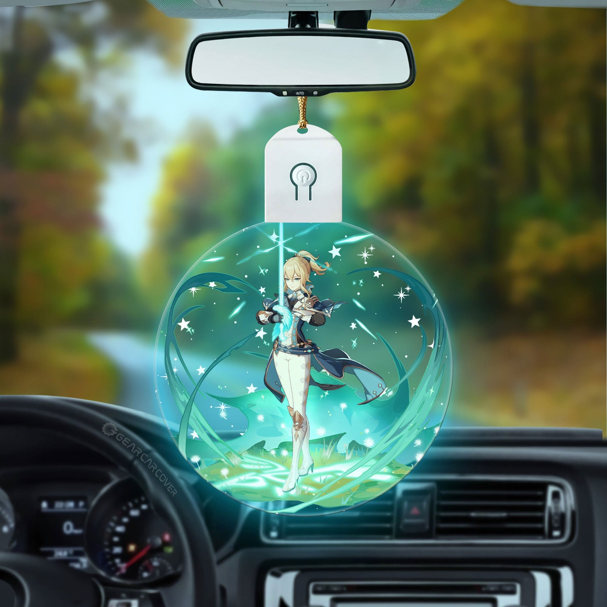 Jean Led Ornament Custom Car Decorations - Gearcarcover - 3
