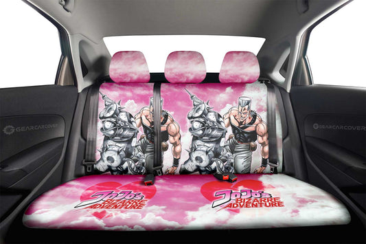 Jean Pierre Polnareff Car Back Seat Cover Custom Bizarre Adventures - Gearcarcover - 2