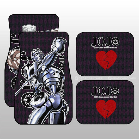 Jean Pierre Polnareff Car Floor Mats Custom Bizarre Adventure Car Accessories - Gearcarcover - 2