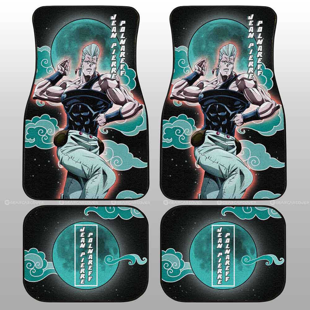 Jean Pierre Polnareff Car Floor Mats Custom Bizarre Adventure - Gearcarcover - 2