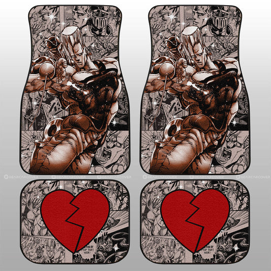 Jean Pierre Polnareff Car Floor Mats Custom Car Accessories - Gearcarcover - 1