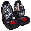 Jean Pierre Polnareff Car Seat Covers Custom Bizarre Adventure Car Accessories - Gearcarcover - 3