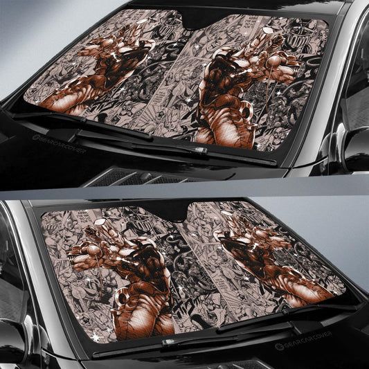 Jean Pierre Polnareff Car Sunshade Custom Car Accessories - Gearcarcover - 2