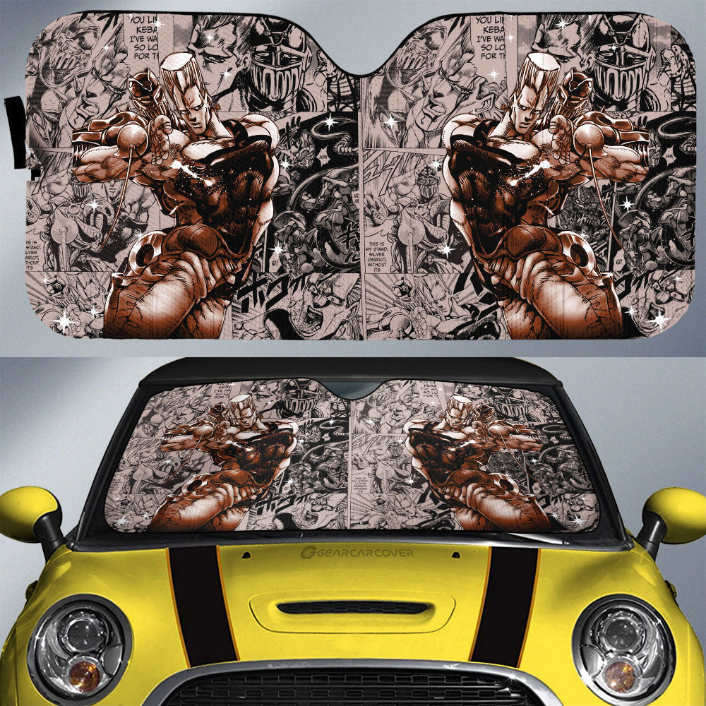 Jean Pierre Polnareff Car Sunshade Custom Car Accessories - Gearcarcover - 1