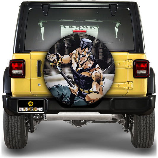 Jean Pierre Polnareff Spare Tire Covers Custom Bizarre Adventure Car Accessories - Gearcarcover - 1