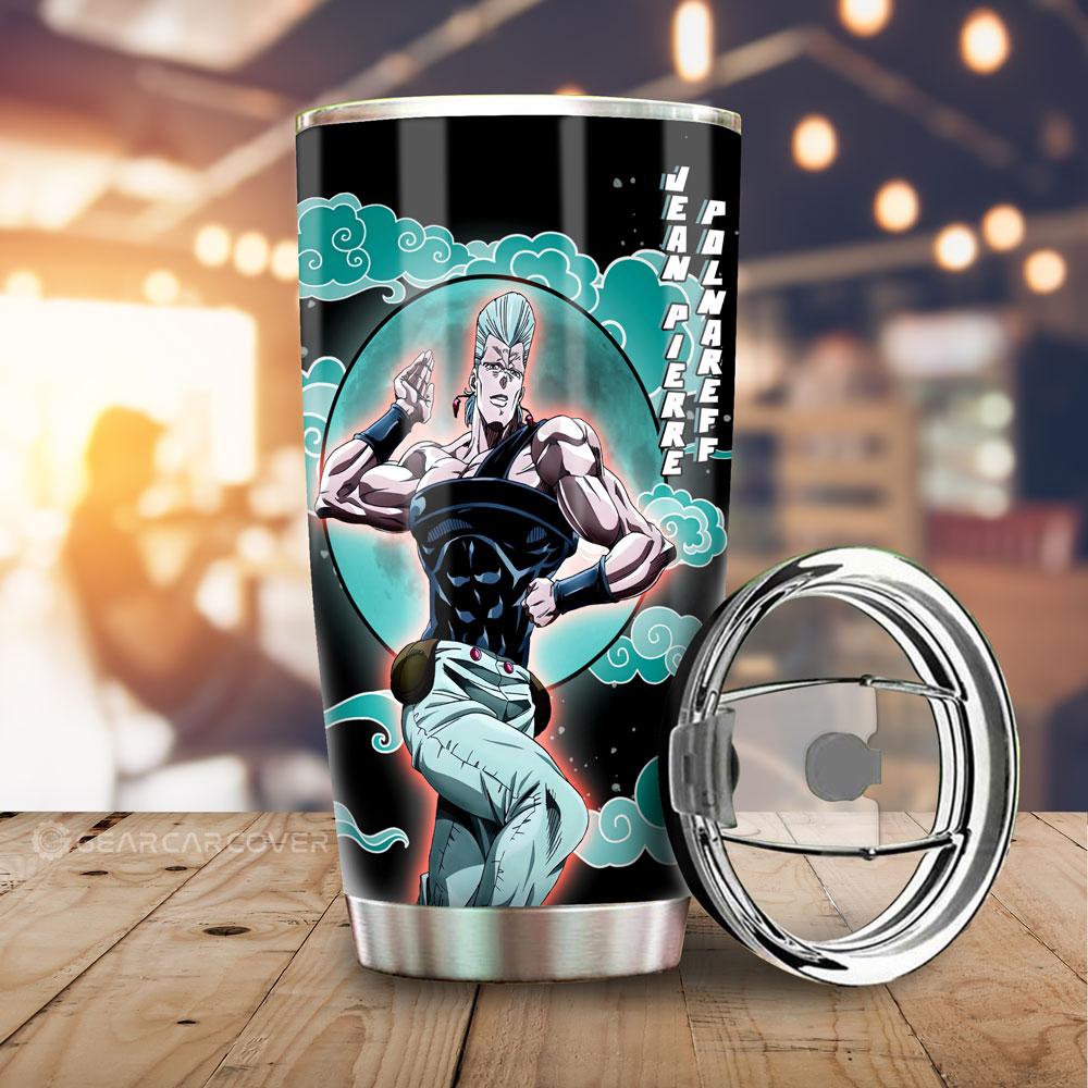 Jean Pierre Polnareff Tumbler Cup Custom Bizarre Adventure - Gearcarcover - 1