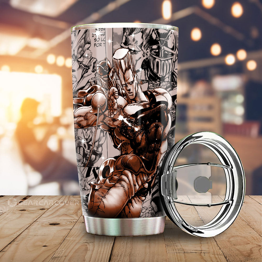 Jean Pierre Polnareff Tumbler Cup Custom Car Accessories - Gearcarcover - 1