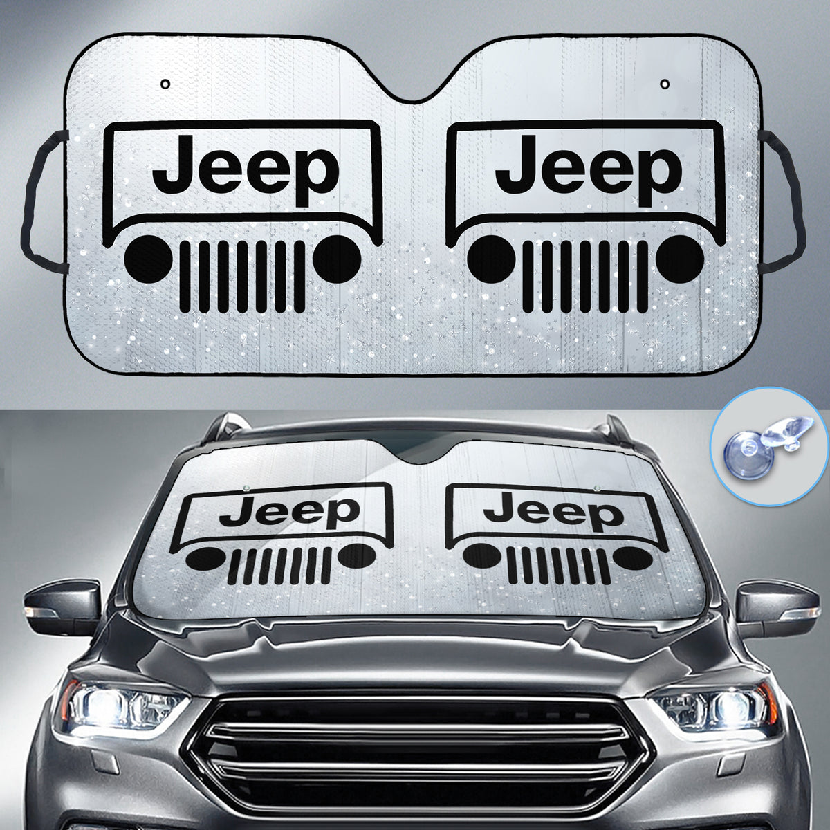 Jeep Custom Car Sunshade Collection - Gearcarcover - 2