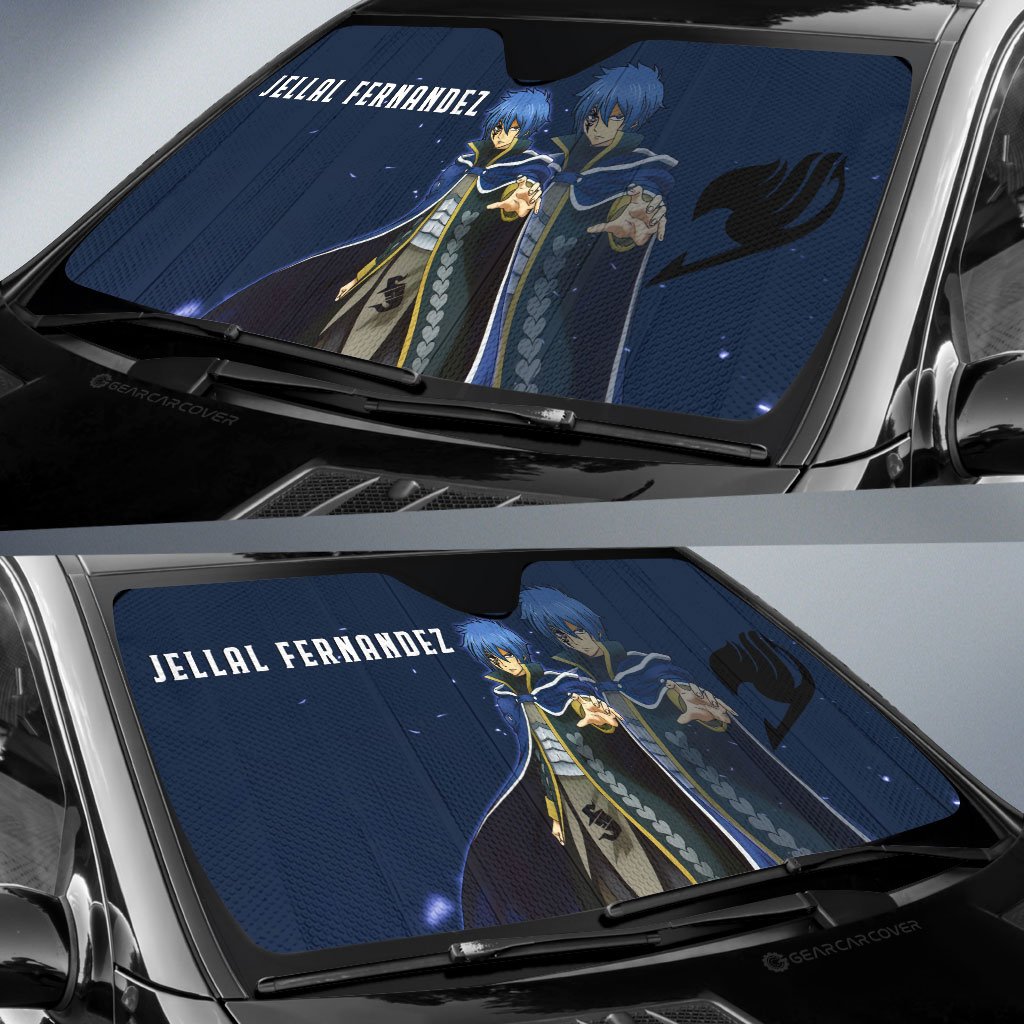 Jellal Fernandez Car Sunshade Custom - Gearcarcover - 2