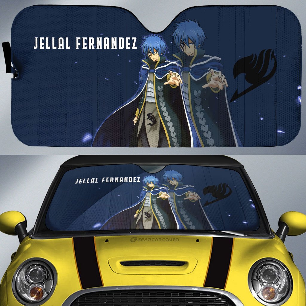 Jellal Fernandez Car Sunshade Custom - Gearcarcover - 1