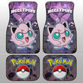 Jigglypuff Car Floor Mats Custom Anime Galaxy Manga Style - Gearcarcover - 2