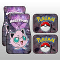 Jigglypuff Car Floor Mats Custom Anime Galaxy Manga Style - Gearcarcover - 1