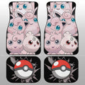 Jigglypuff Car Floor Mats Custom Car Accessories For Fans - Gearcarcover - 1