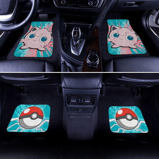 Jigglypuff Car Floor Mats Custom Car Interior Accessories - Gearcarcover - 2