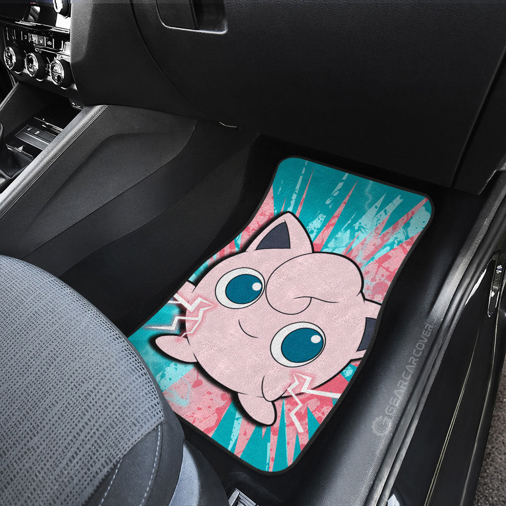 Jigglypuff Car Floor Mats Custom Car Interior Accessories - Gearcarcover - 3