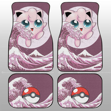 Jigglypuff Car Floor Mats Custom Pokemon Car Accessories - Gearcarcover - 1