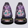 Jigglypuff Car Seat Covers Custom Anime Galaxy Manga Style - Gearcarcover - 4