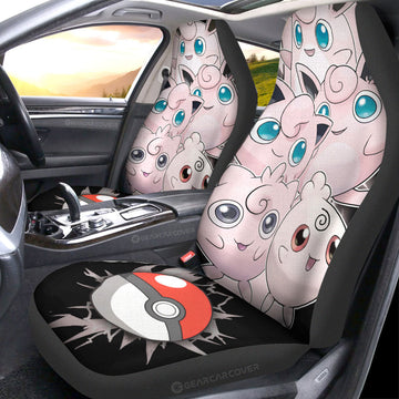 Jigglypuff Car Seat Covers Custom Car Accessories For Fans - Gearcarcover - 1