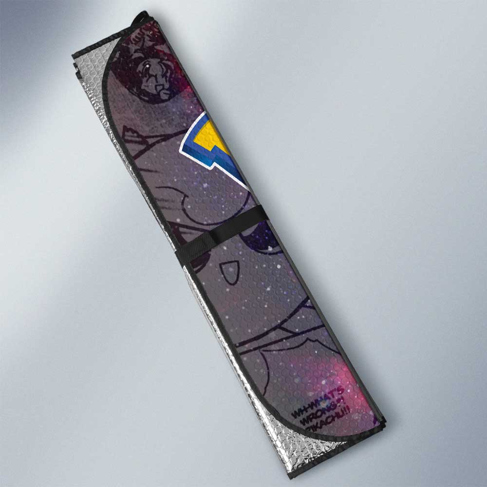 Jigglypuff Car Sunshade Custom Anime Galaxy Manga Style - Gearcarcover - 3